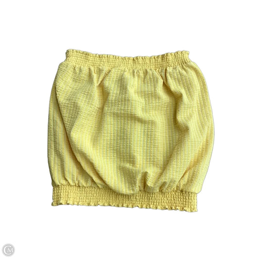 Top Sleeveless By Anthropologie In Yellow, Size: M
