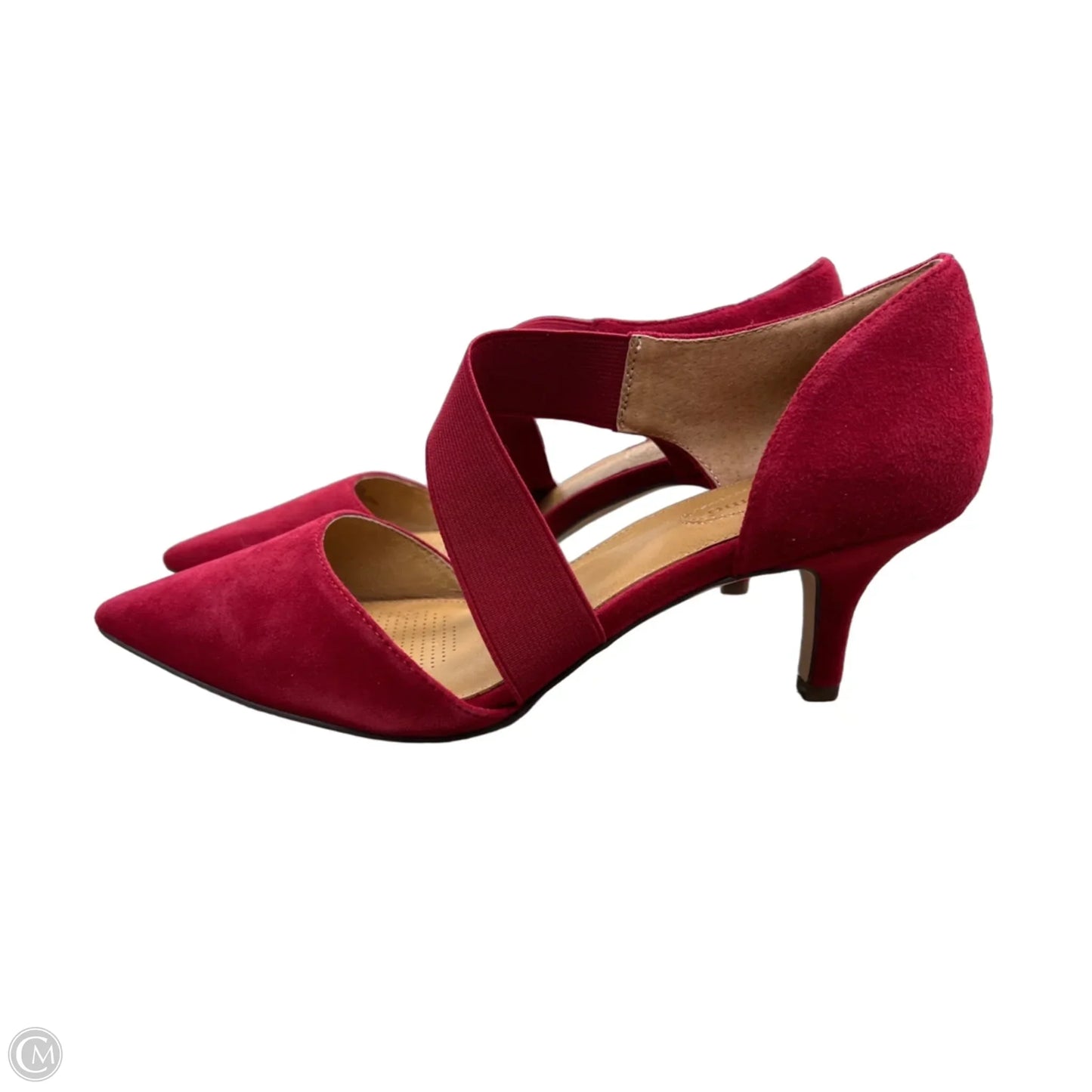 Shoes Heels Kitten By Corso Como In Red, Size: 8.5