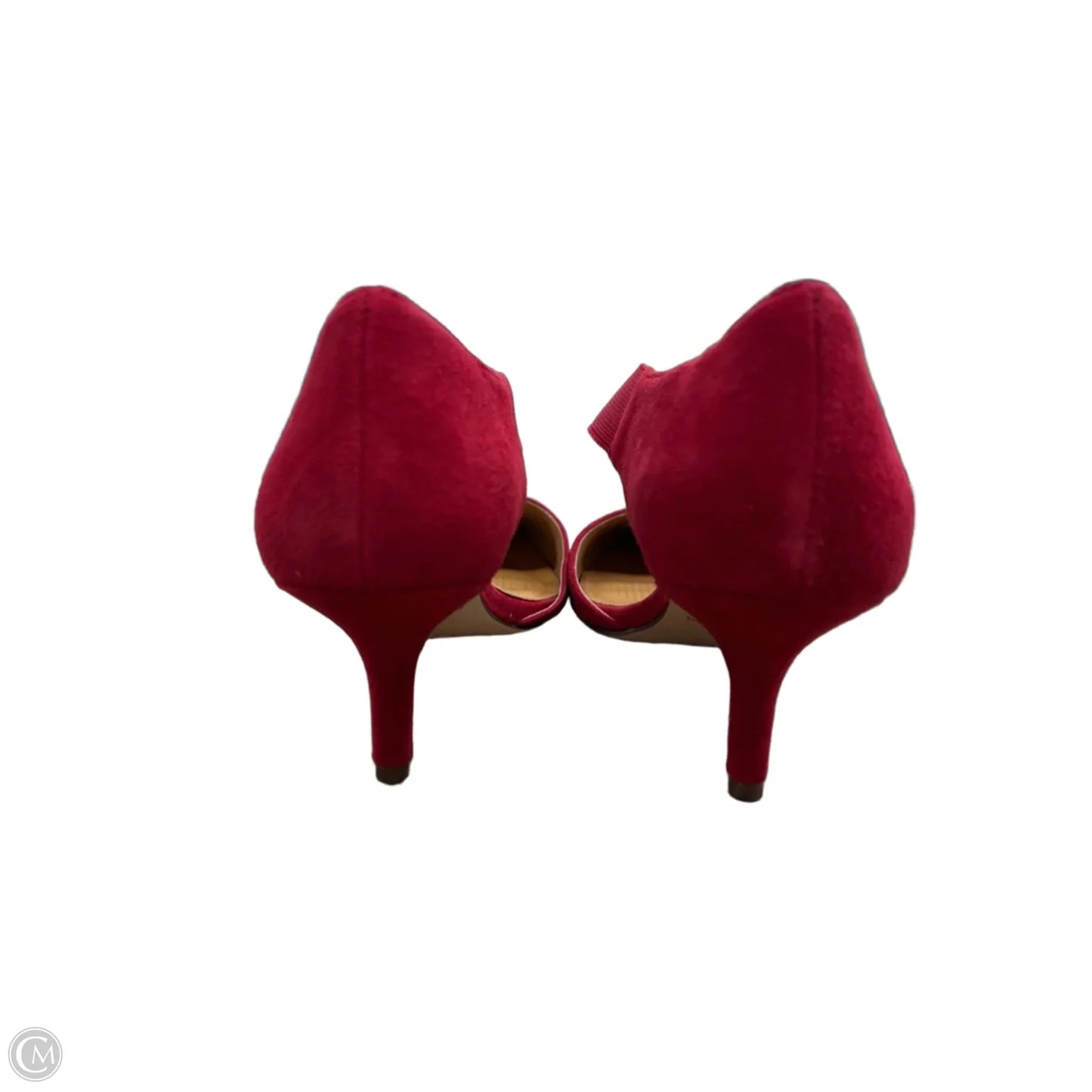 Shoes Heels Kitten By Corso Como In Red, Size: 8.5