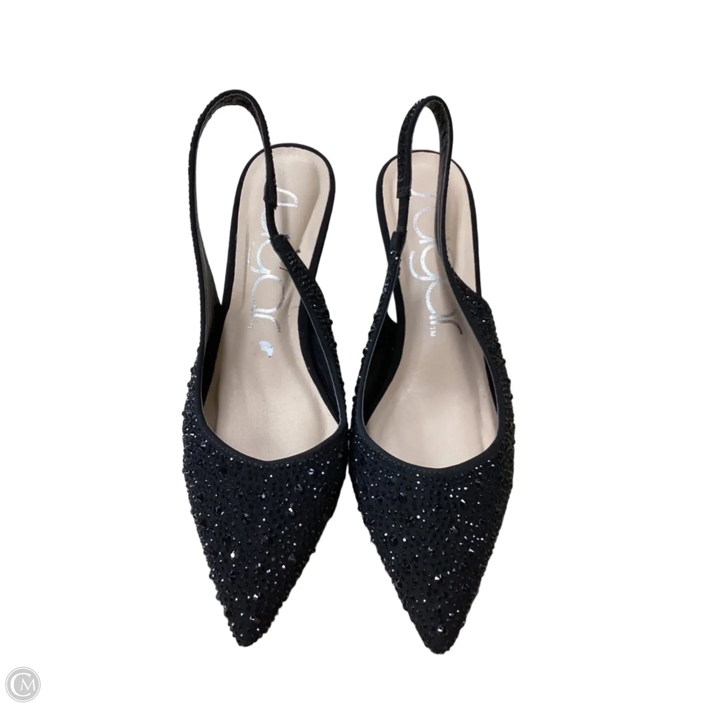 Shoes Heels Kitten By Sugar In Black, Size: 9