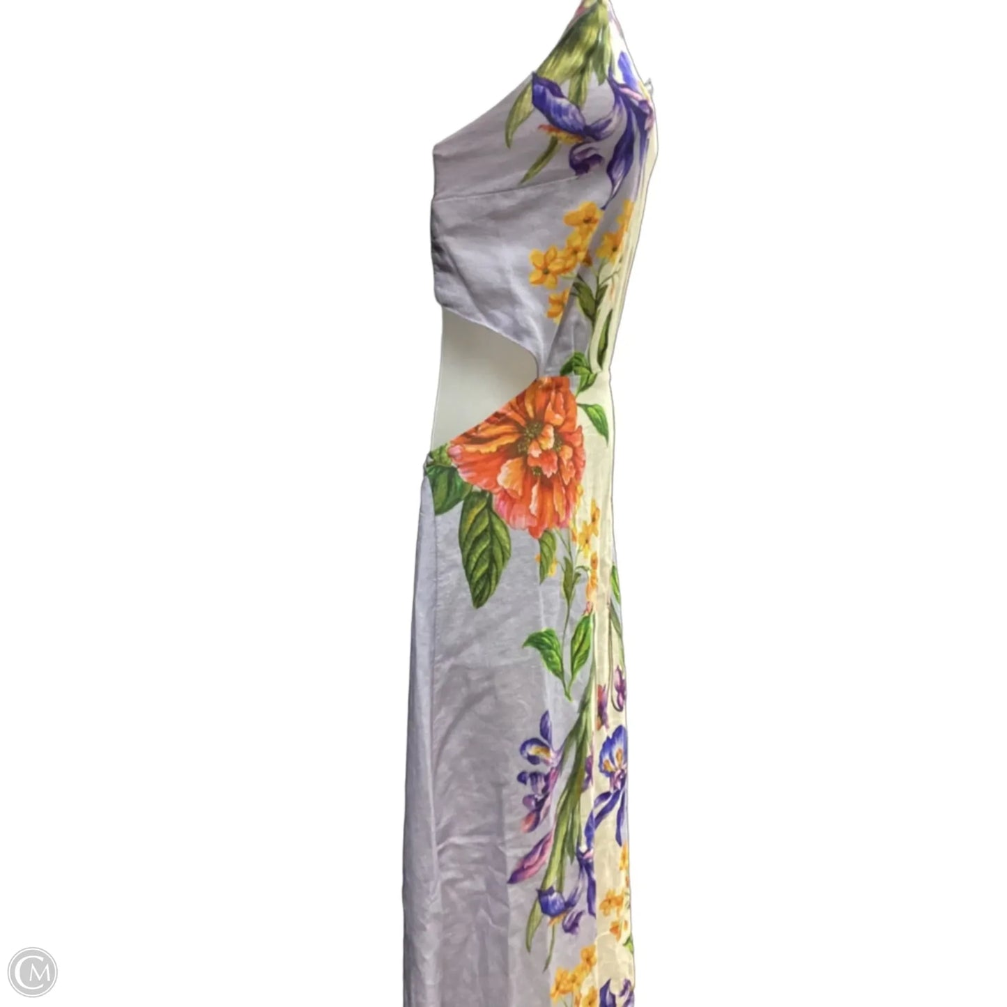Dress Casual Midi By Clothes Mentor In Floral Print, Size: M