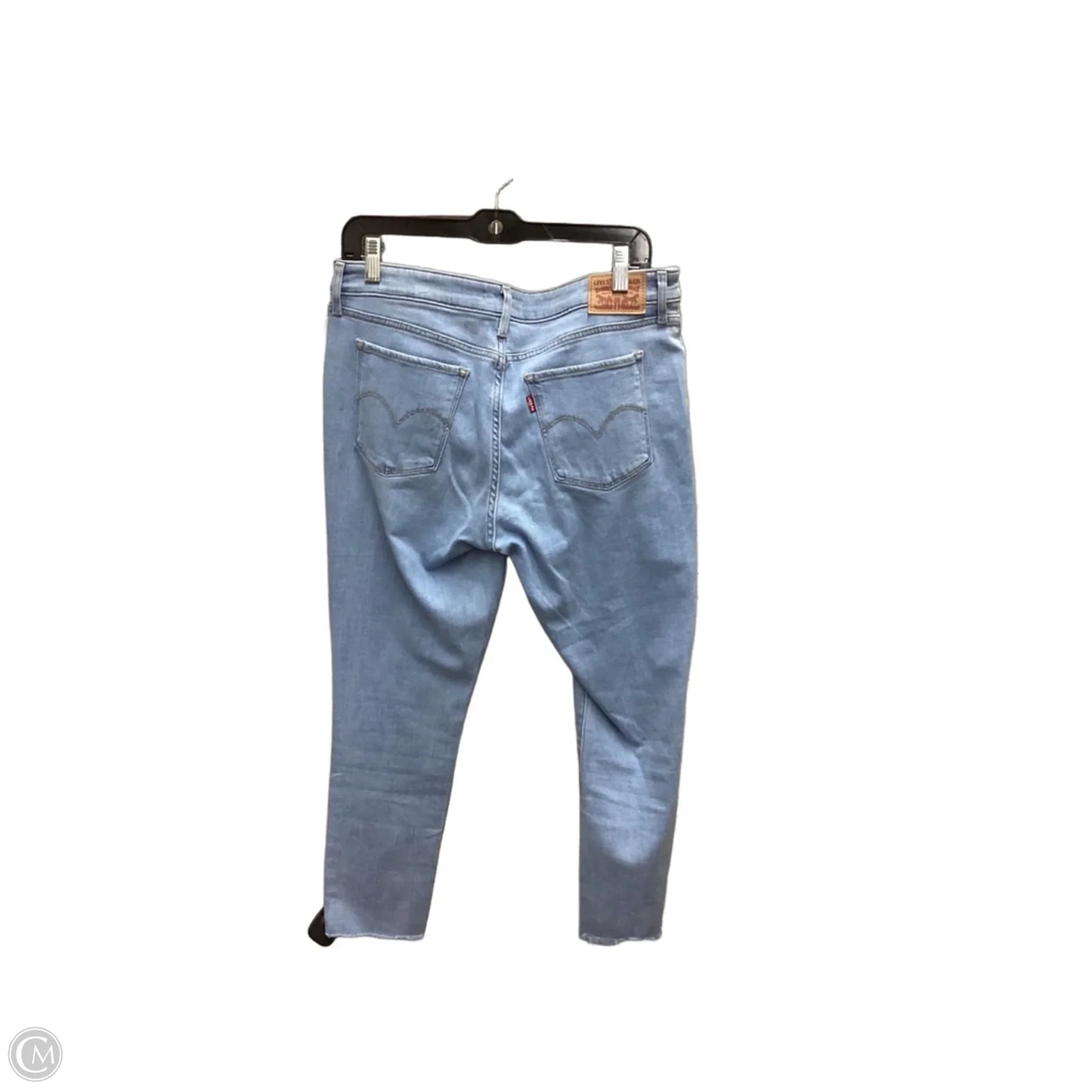 Jeans Cropped By Levis In Blue, Size: 10