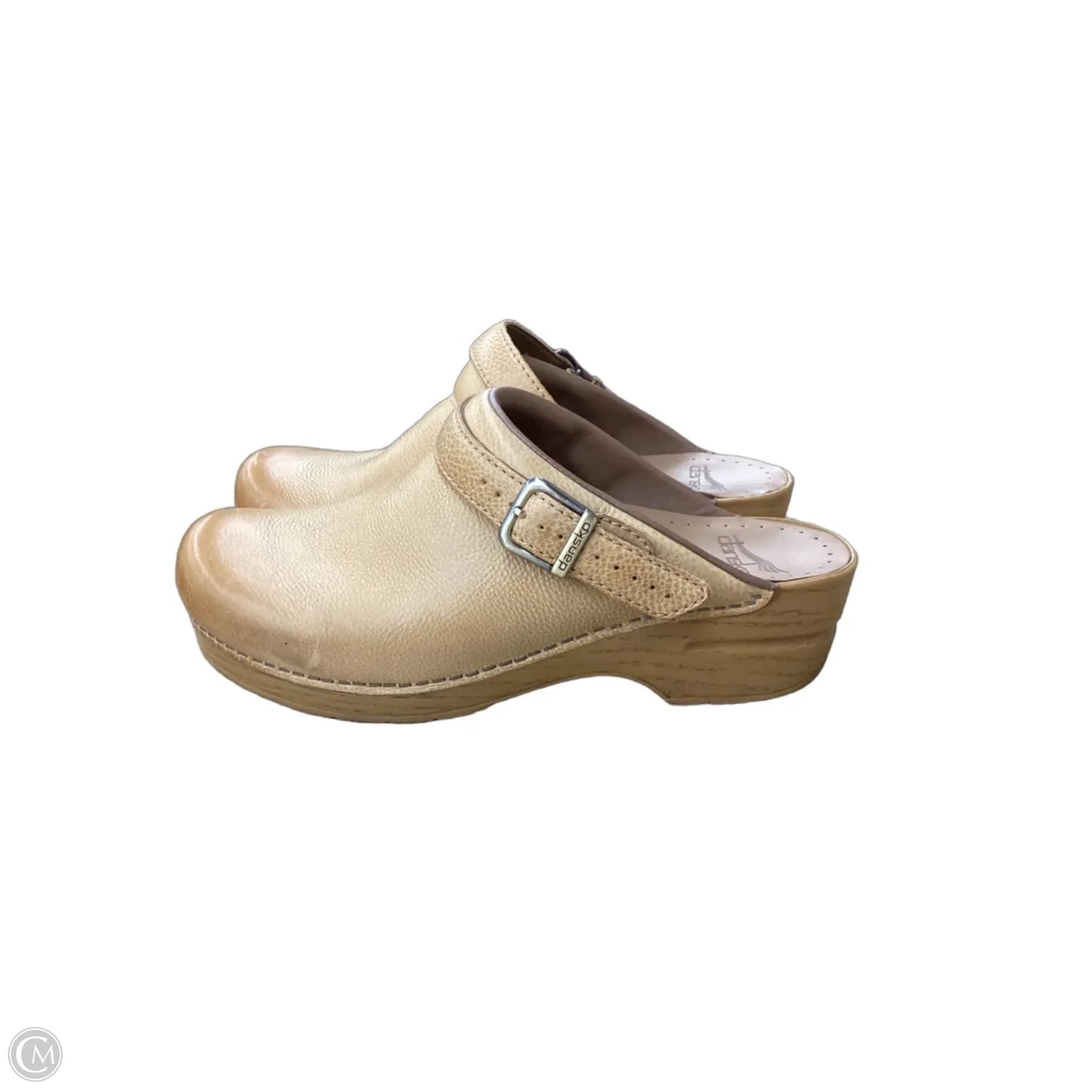 Shoes Heels Block By Dansko In Beige, Size: 8.5