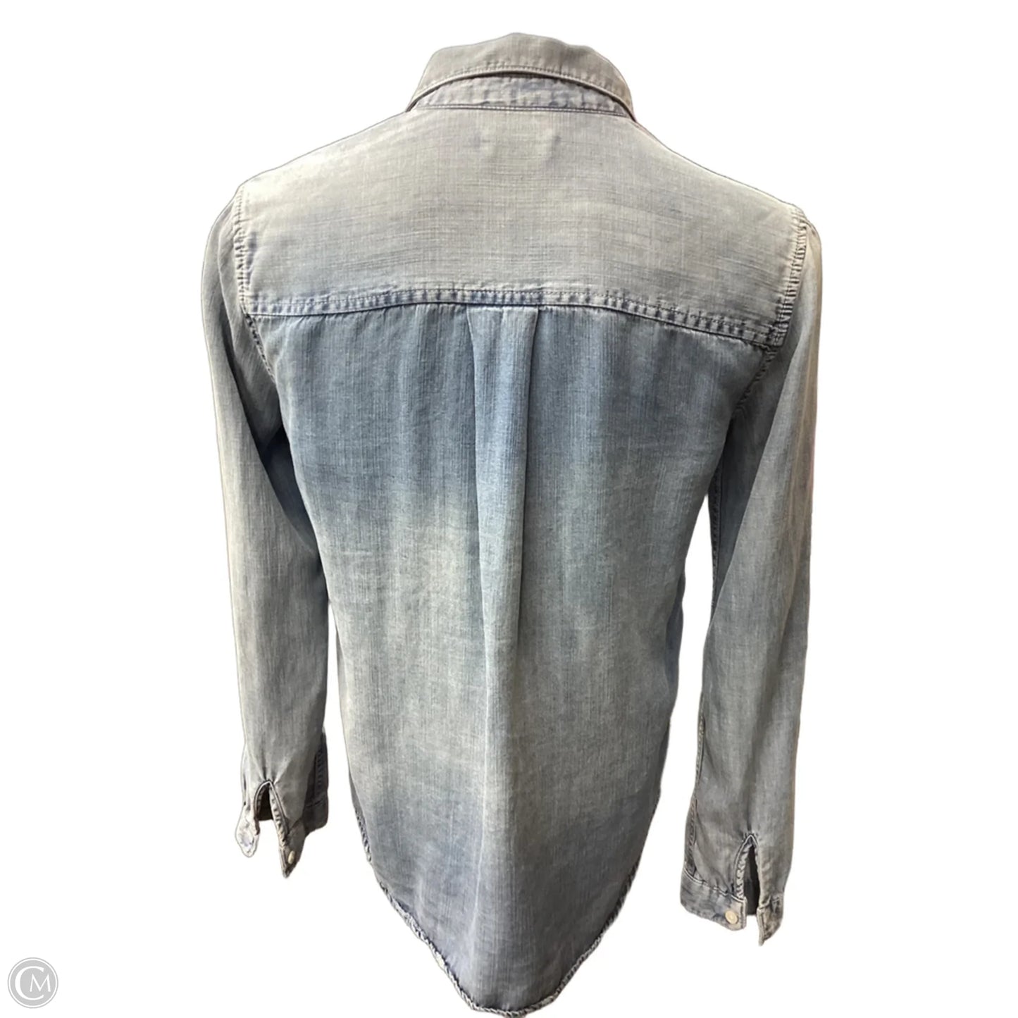 Top Long Sleeve By Thread And Supply In Blue, Size: S