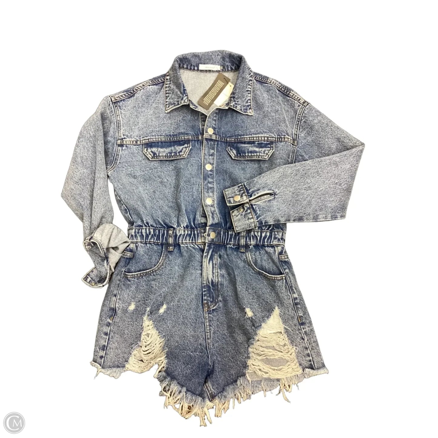 Romper By Idem Ditto In Blue, Size: L