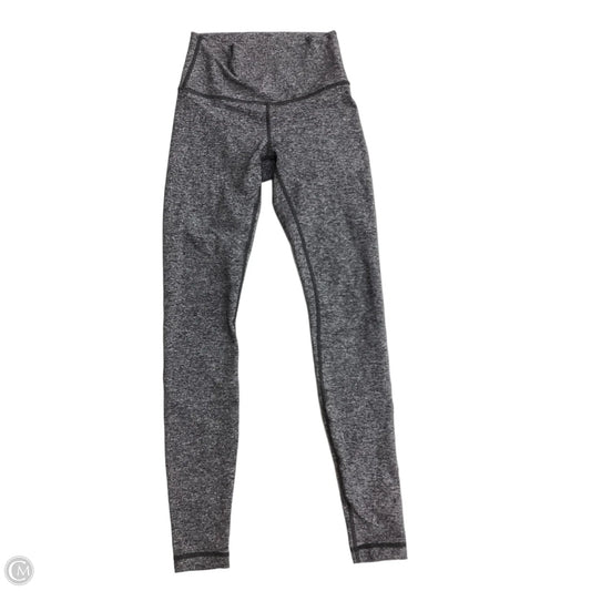 Athletic Leggings By Lululemon In Grey, Size: S
