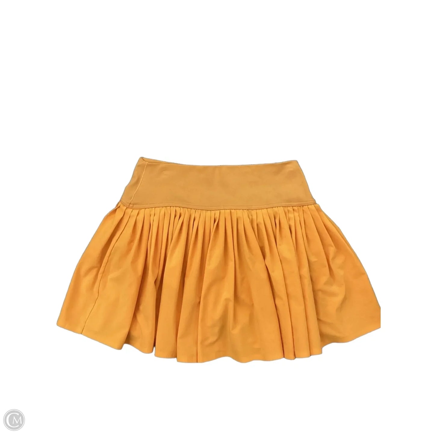 Athletic Skirt By Offline In Orange, Size: M