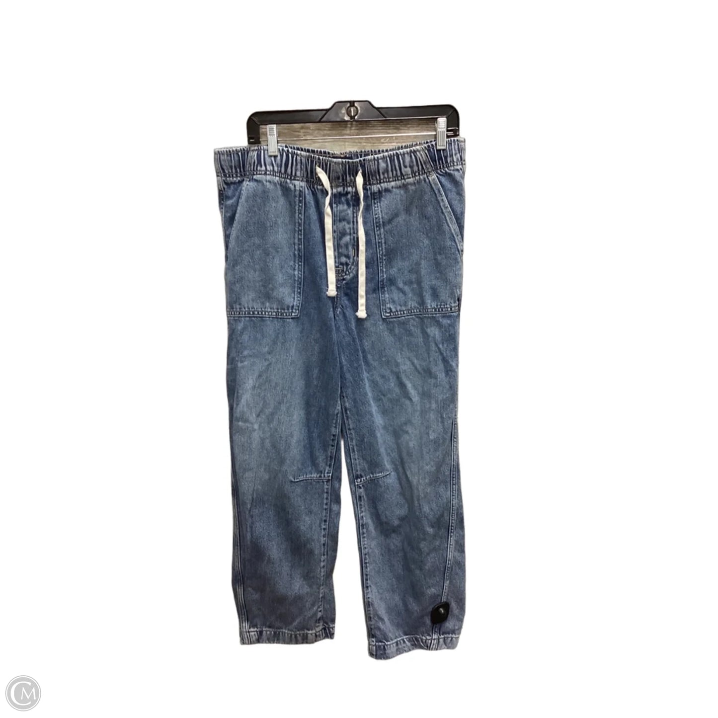 Jeans Wide Leg By Gap In Blue, Size: 10