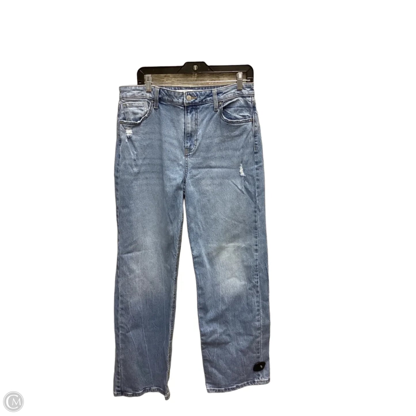 Jeans Wide Leg By Celebrity Pink In Blue, Size: 10