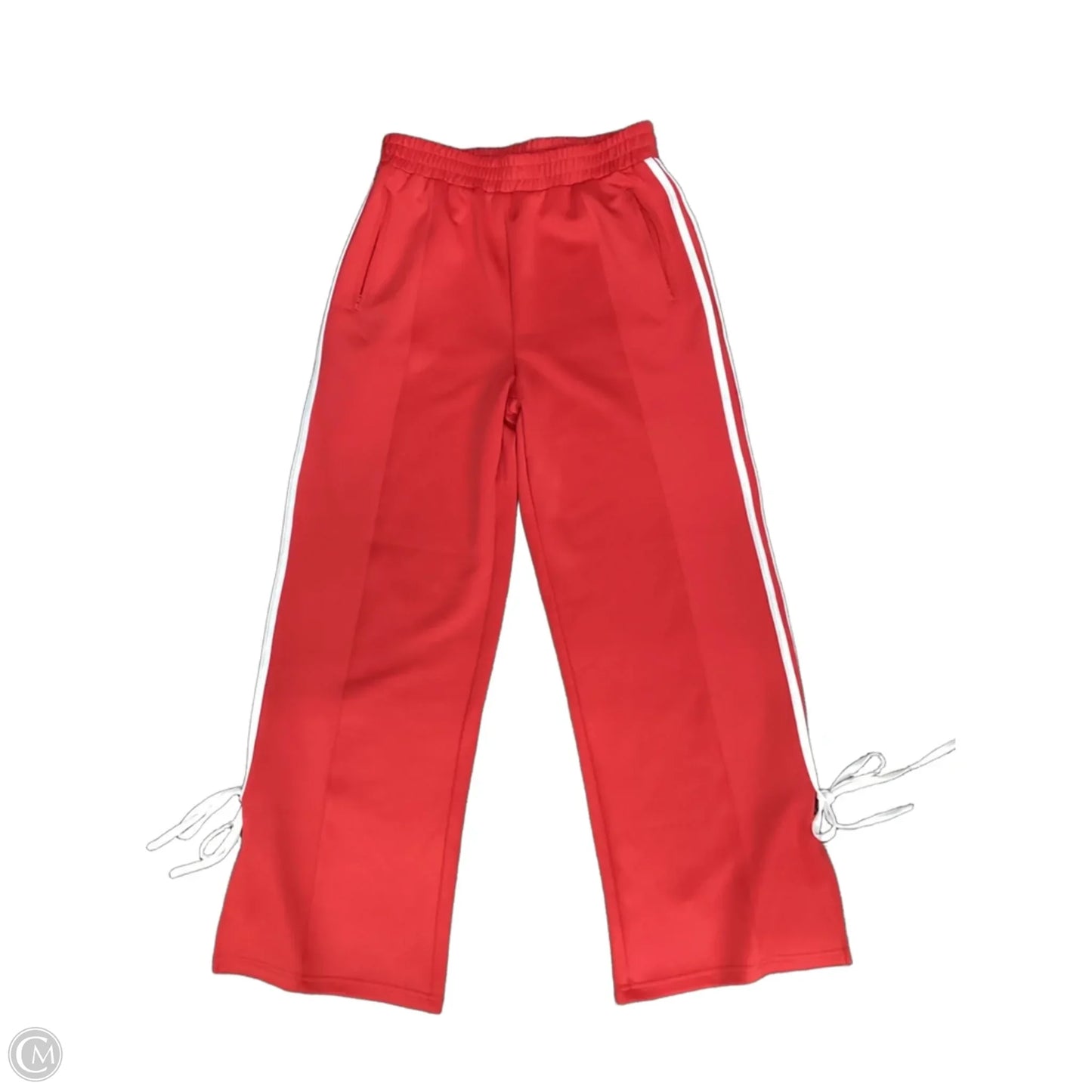 Athletic Pants By Le Lis In Red, Size: M
