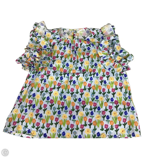 Top Short Sleeve By Chicsoul In Multi-colored, Size: 2x