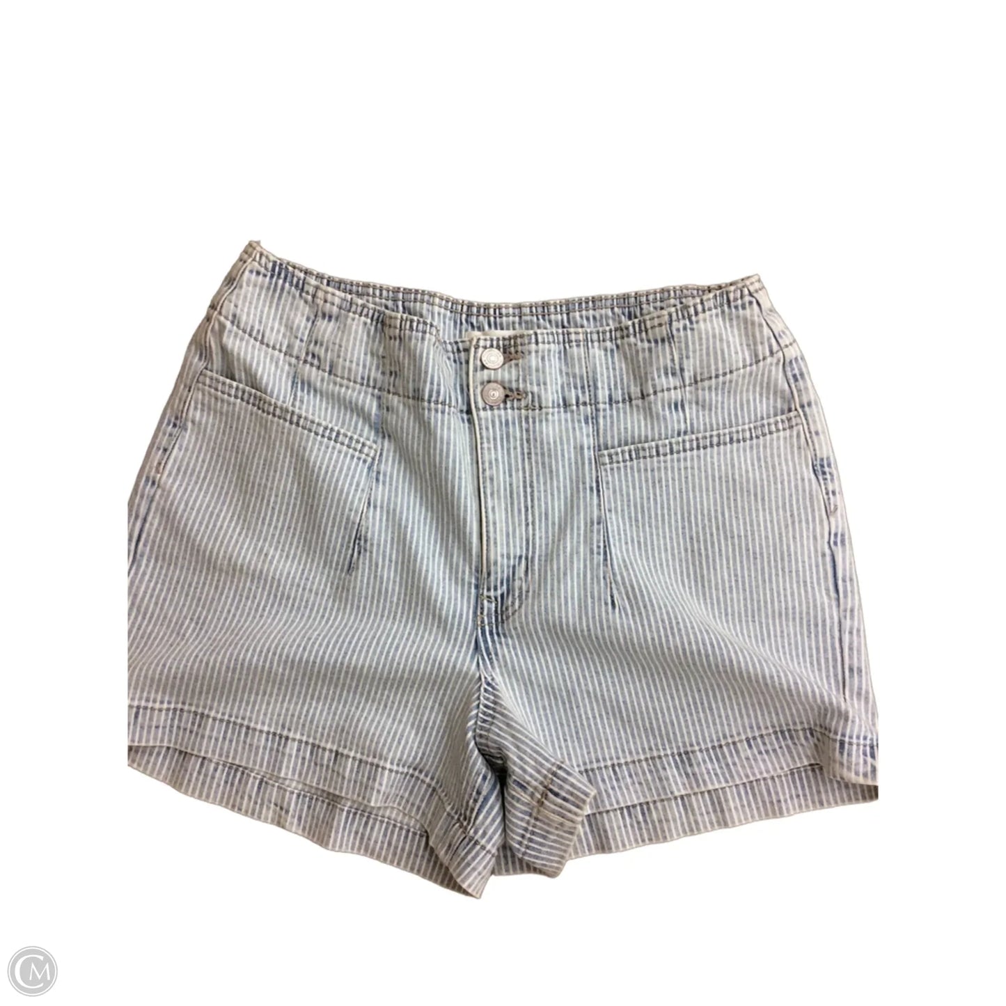 Shorts By Clothes Mentor In Striped Pattern, Size: 14
