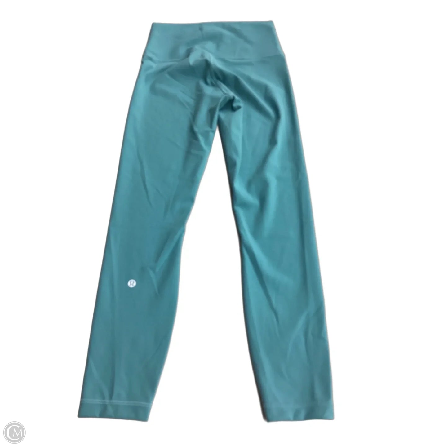 Athletic Leggings By Lululemon In Aqua, Size: S