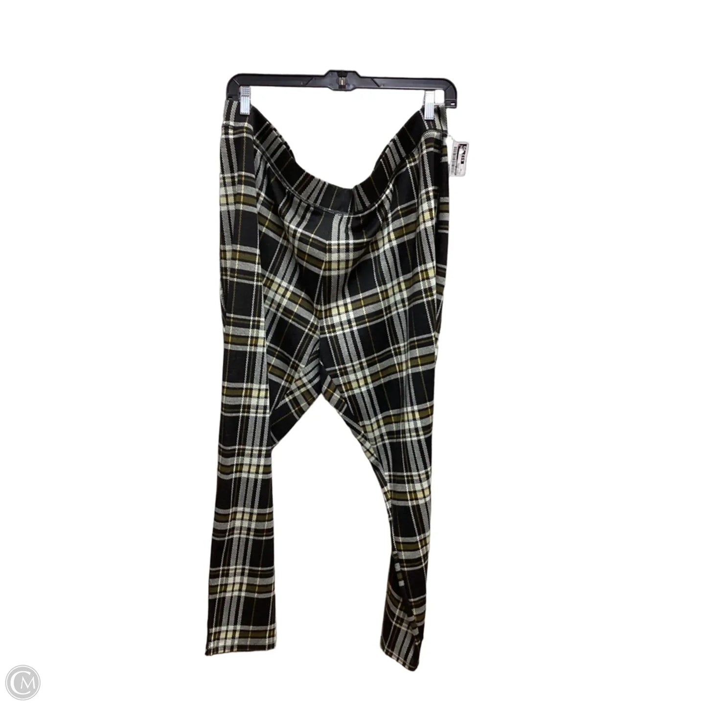 Pants Dress By Ashley Stewart In Plaid Pattern, Size: 4x