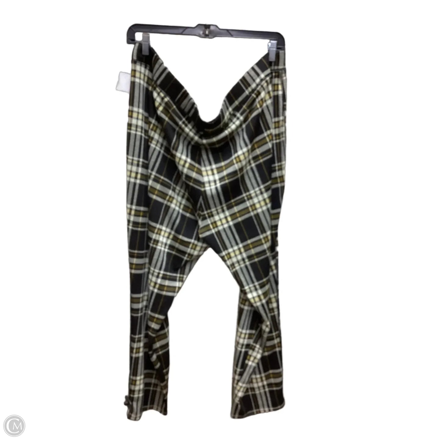 Pants Dress By Ashley Stewart In Plaid Pattern, Size: 4x