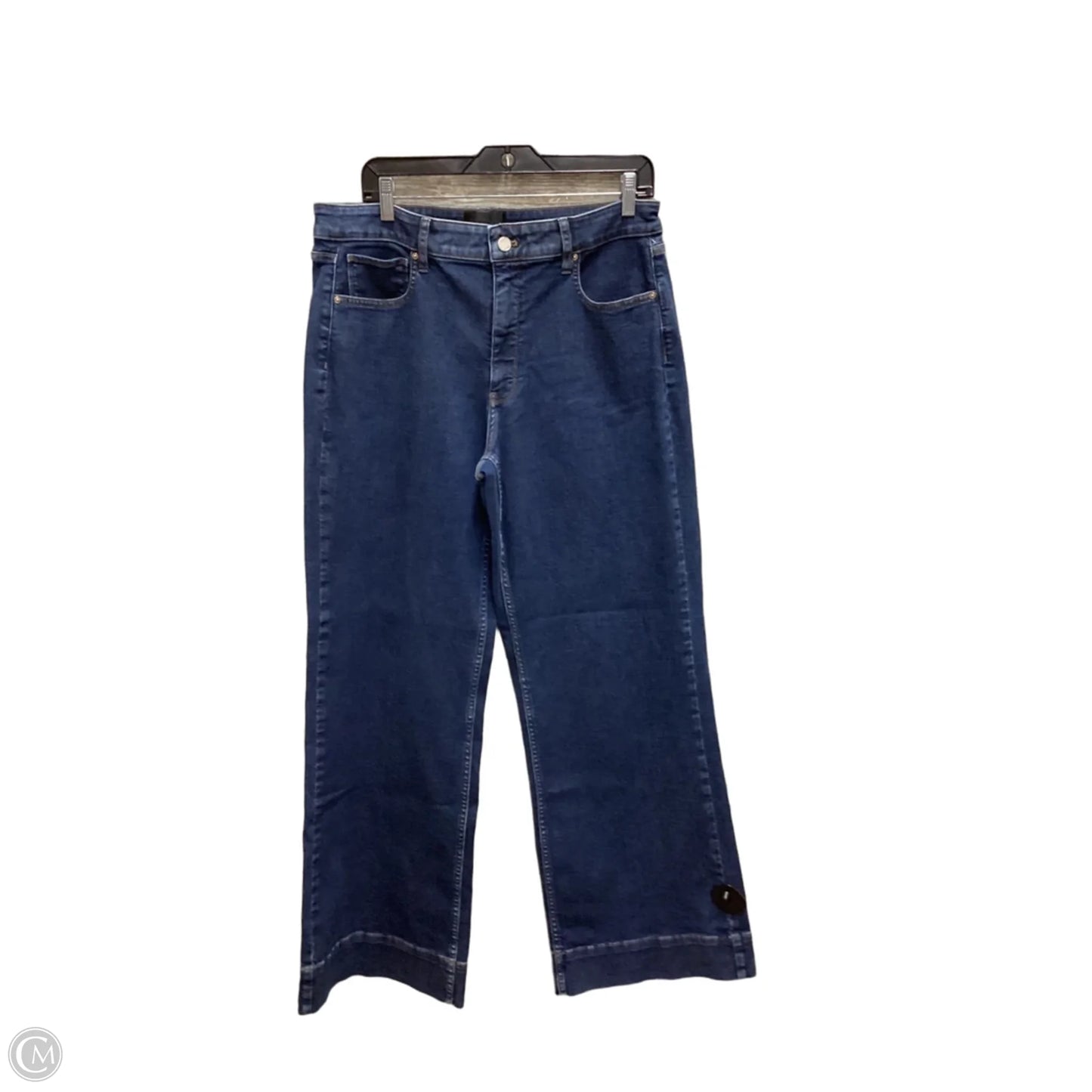 Jeans Wide Leg By White House Black Market In Blue, Size: 12