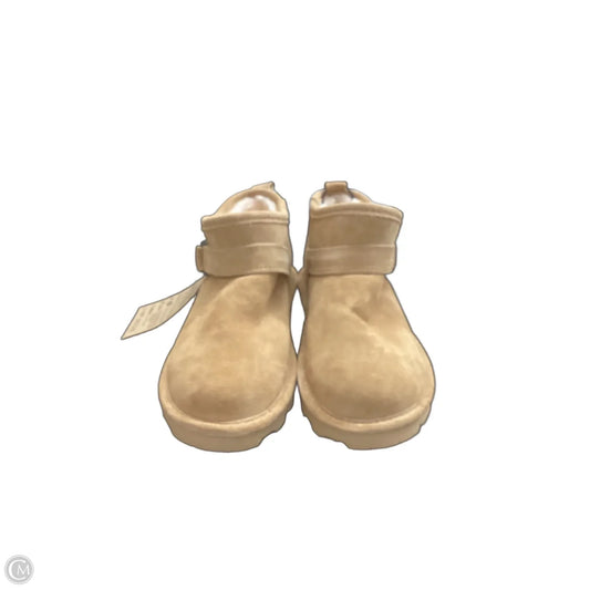 Boots Ankle Flats By Bearpaw In Tan, Size: 8