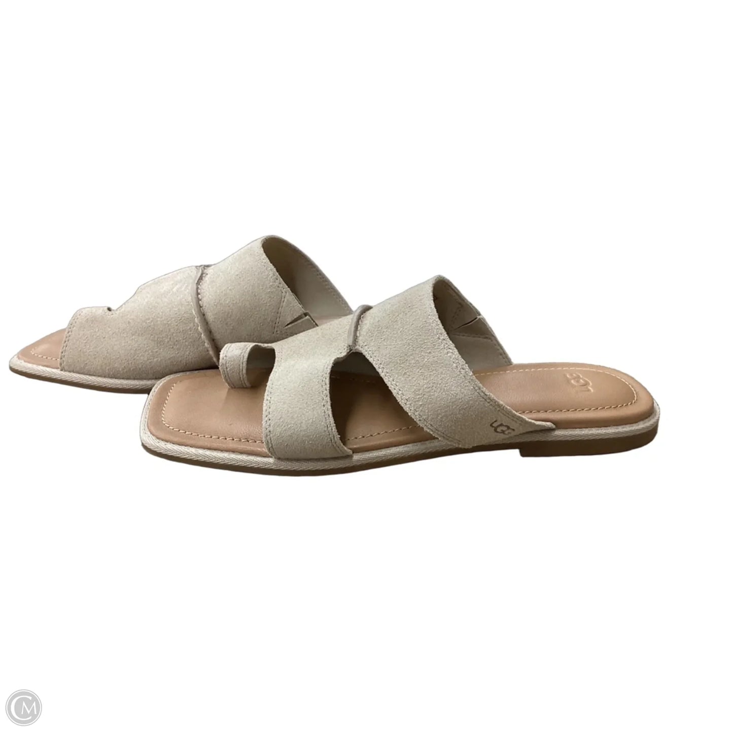 Sandals Designer By Ugg In Tan, Size: 10