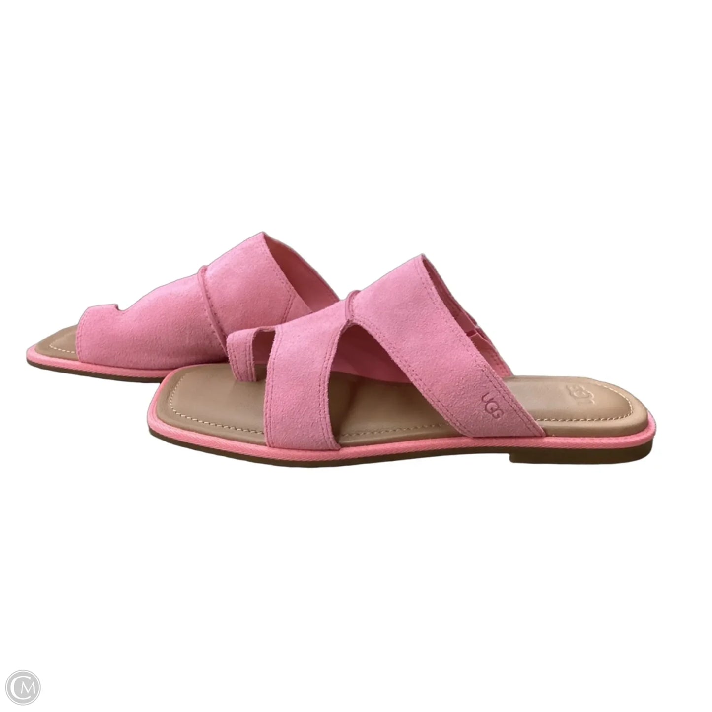 Sandals Designer By Ugg In Pink, Size: 10