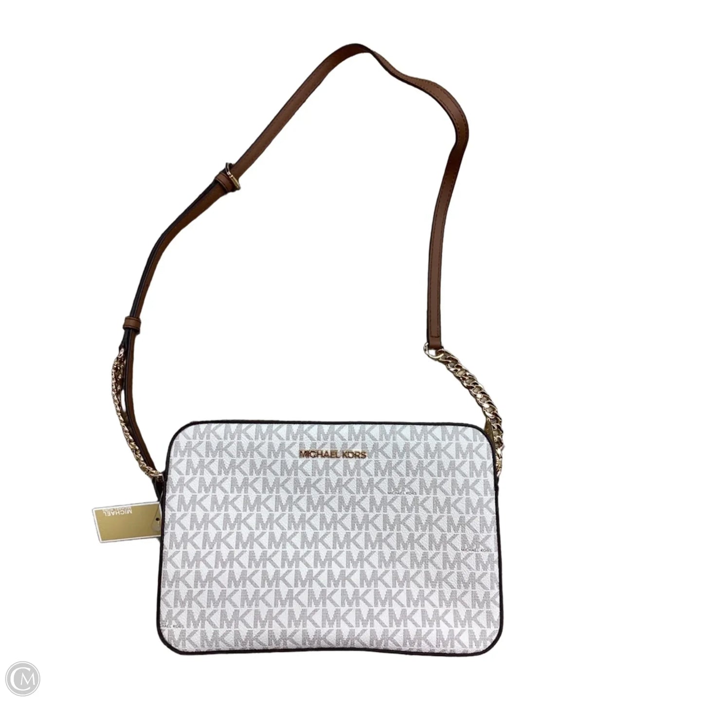 Crossbody Designer By Michael Kors, Size: Medium
