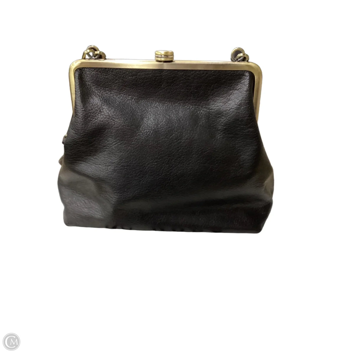 Handbag Leather By Hobo Intl, Size: Medium