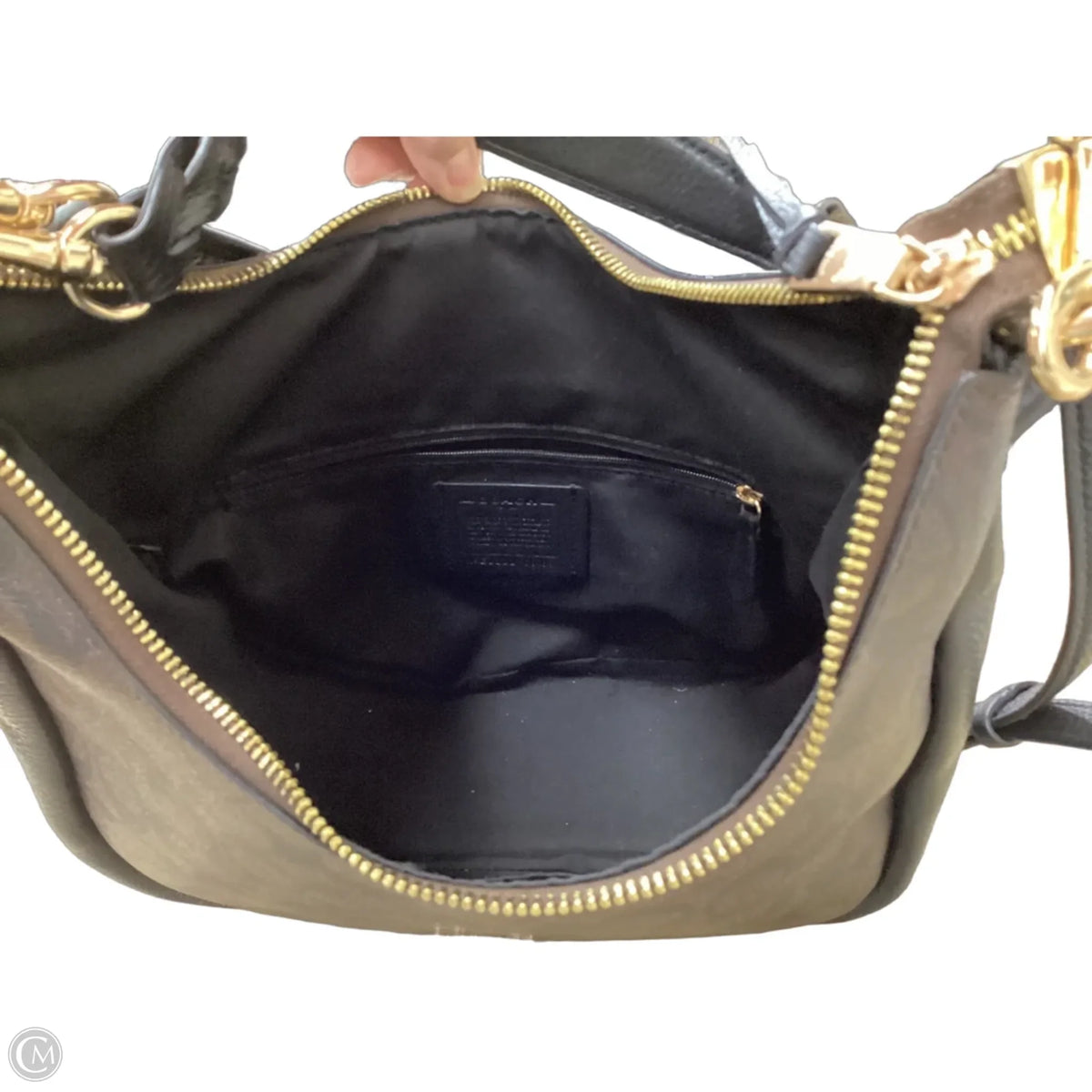 Handbag Designer By Coach, Size: Medium