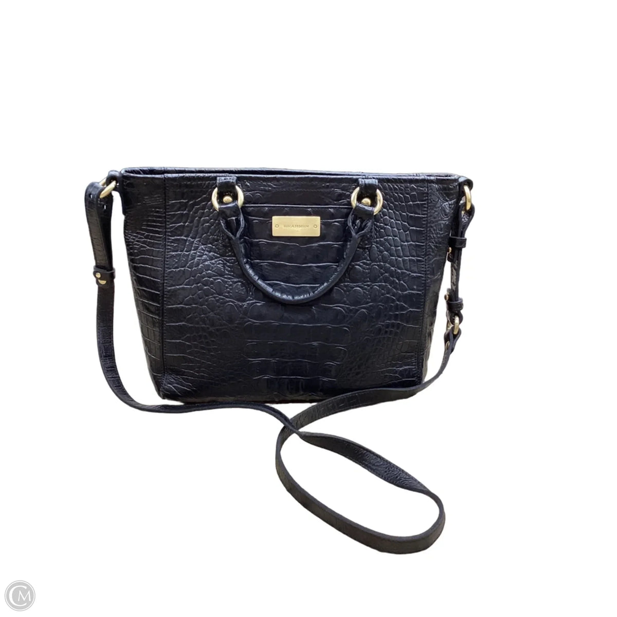 Handbag Designer By Brahmin, Size: Medium