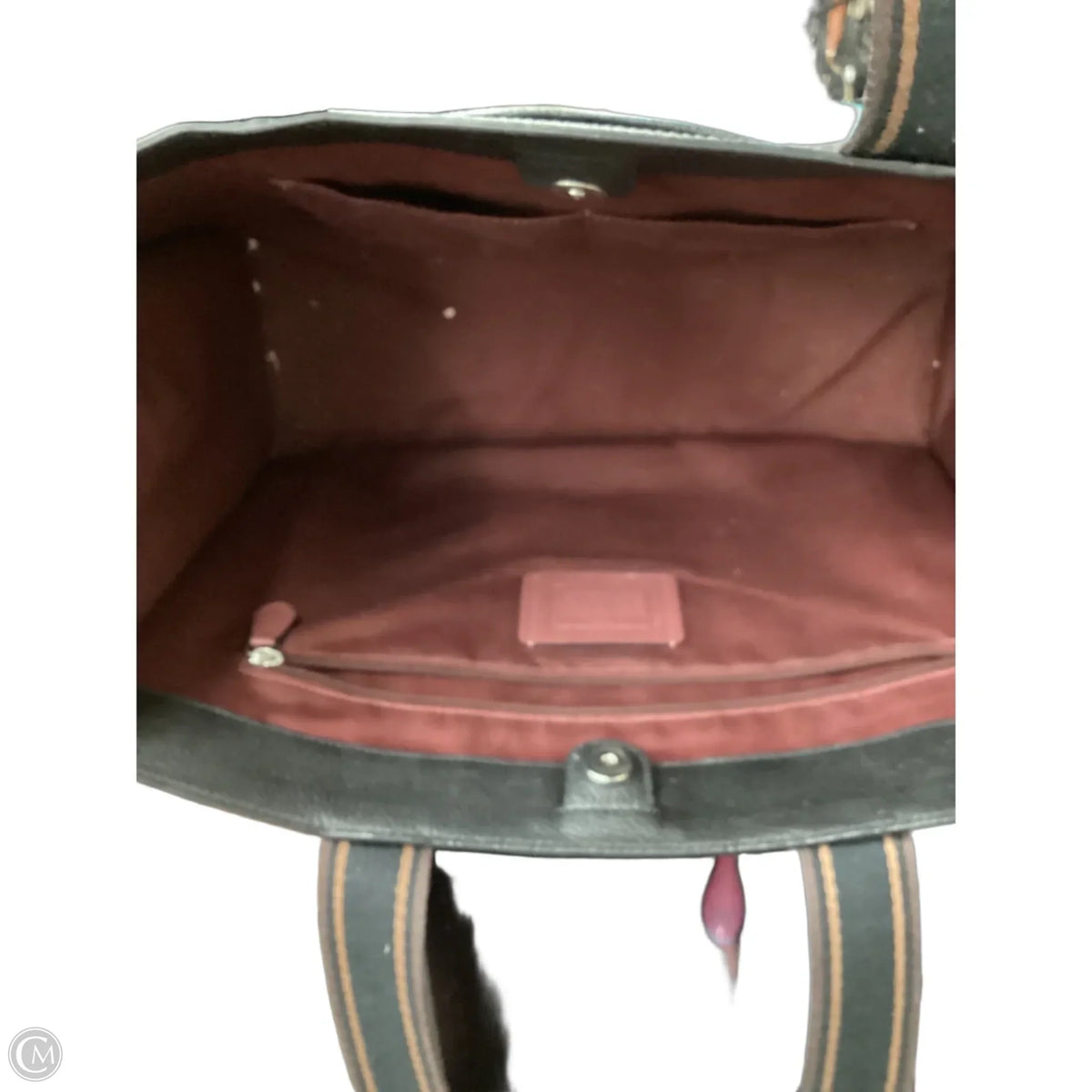 Tote Designer By Coach, Size: Large