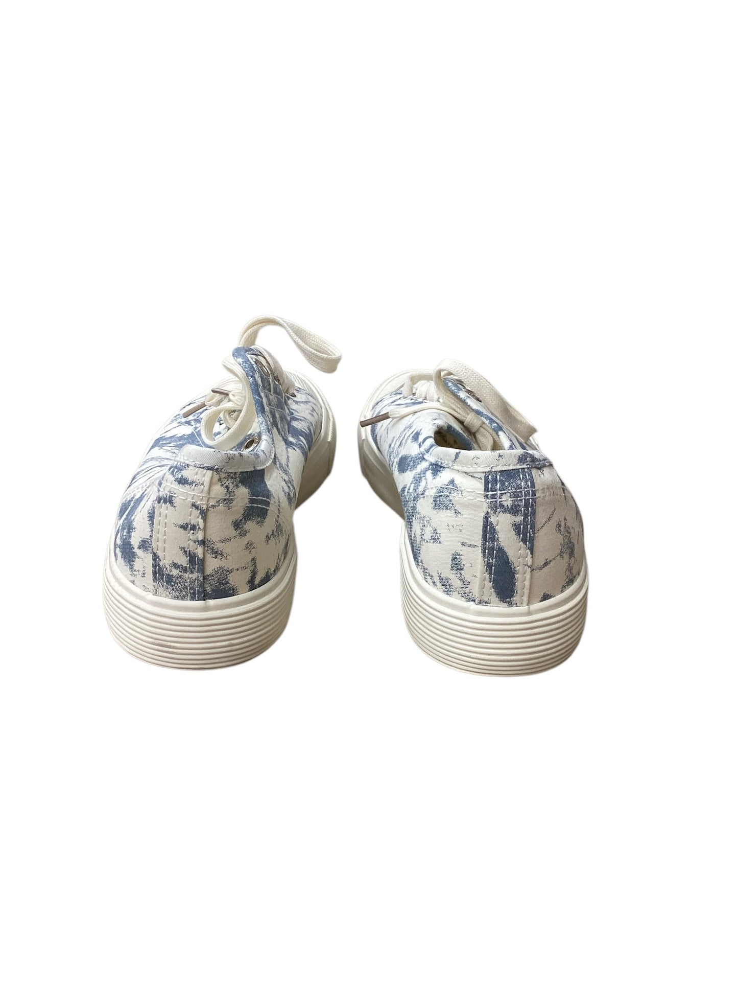 Shoes Sneakers By Clothes Mentor In Blue & White, Size: 10