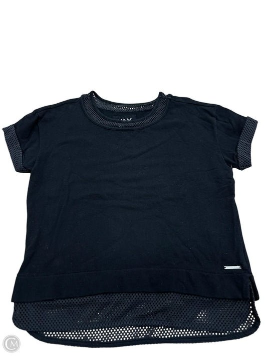 Top Short Sleeve By Marc New York In Black, Size: M