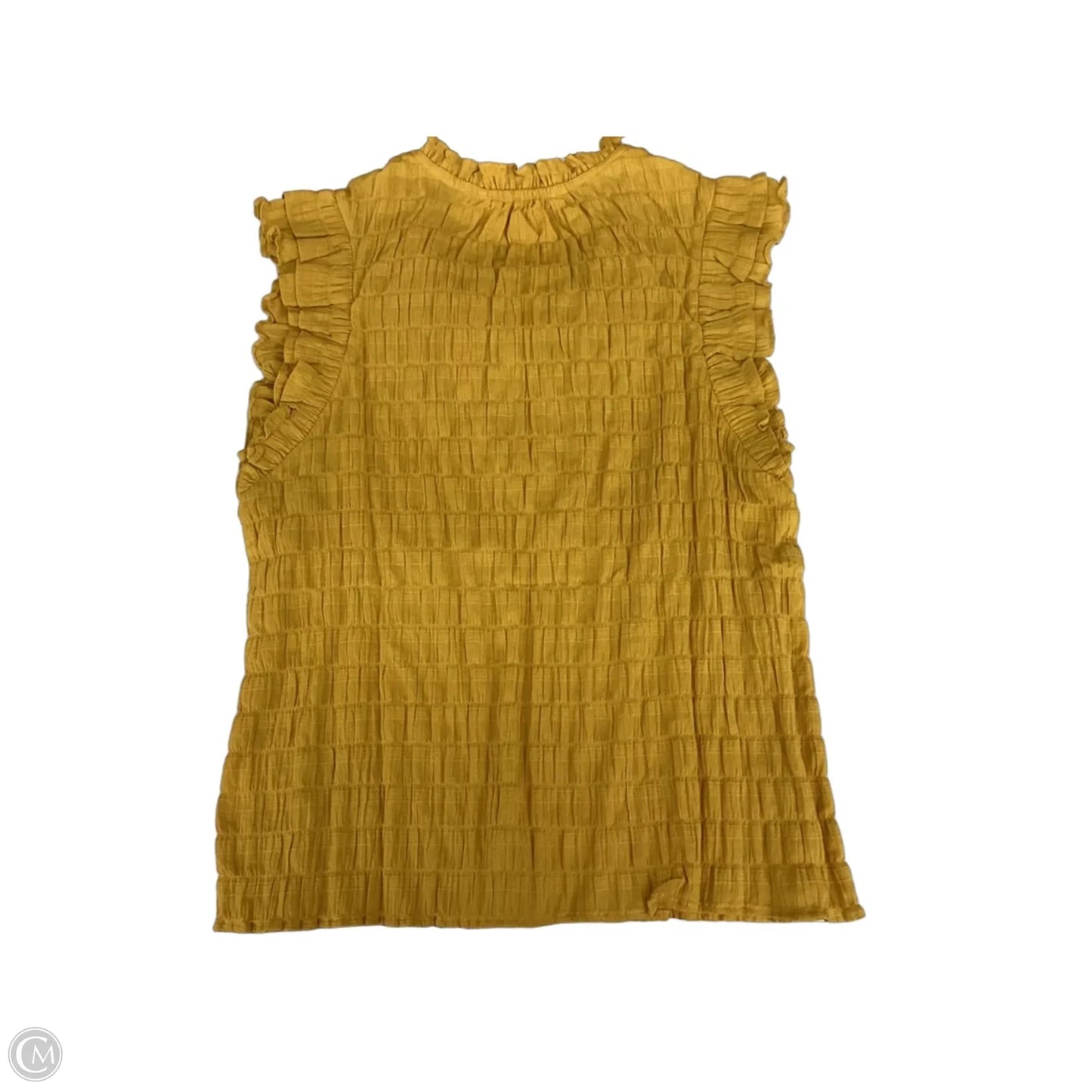 Top Sleeveless By Bb Dakota In Yellow, Size: S