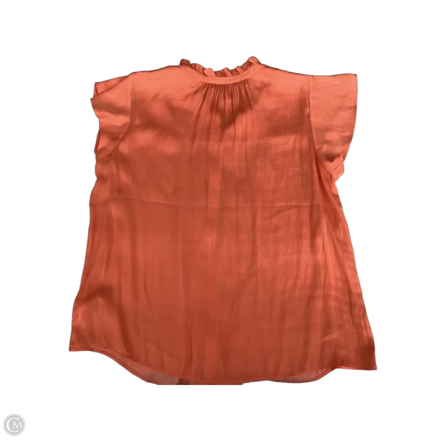 Blouse Sleeveless By Rachel Zoe In Orange, Size: S