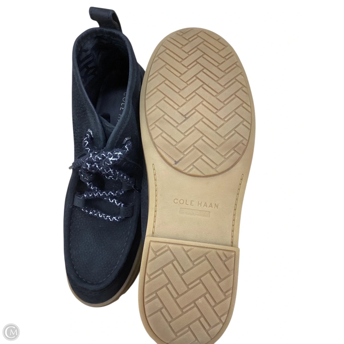 Boots Leather By Cole-haan In Black, Size: 9