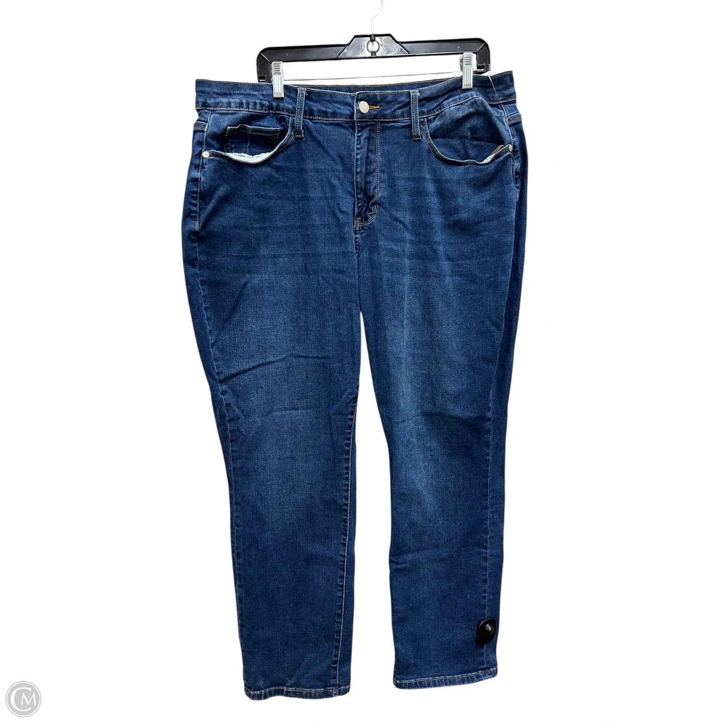 Jeans Boyfriend By Judy Blue In Blue Denim, Size: 20