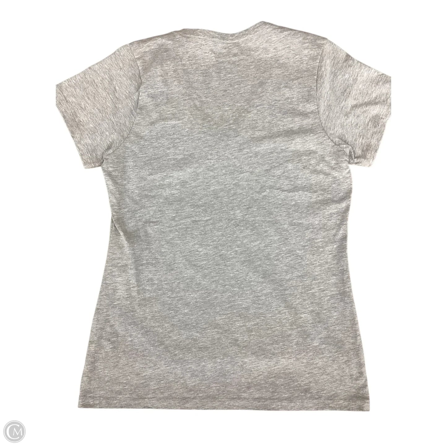 Top Short Sleeve Basic By Clothes Mentor In Grey, Size: Xl