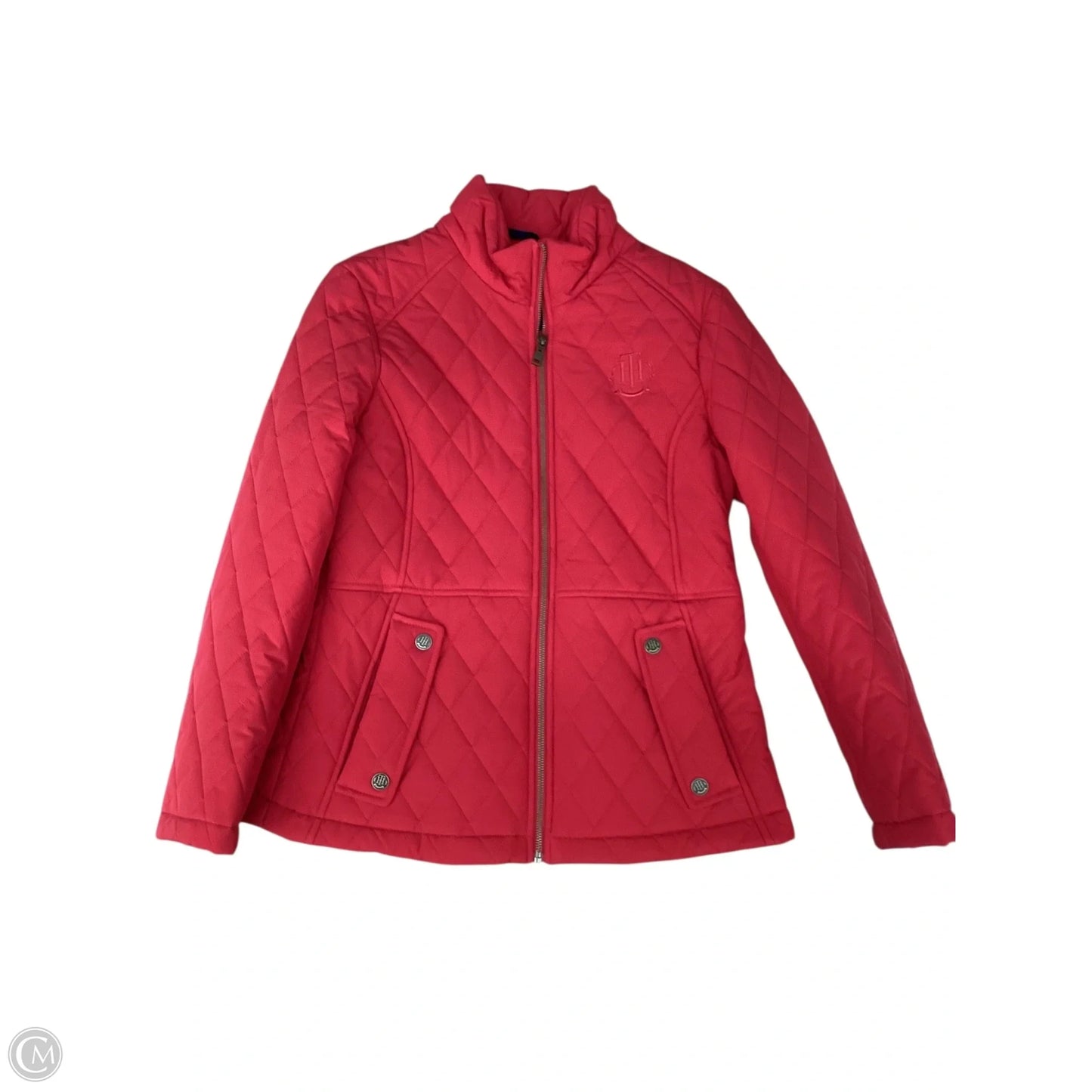 Coat Puffer & Quilted By Tommy Hilfiger In Red, Size: S