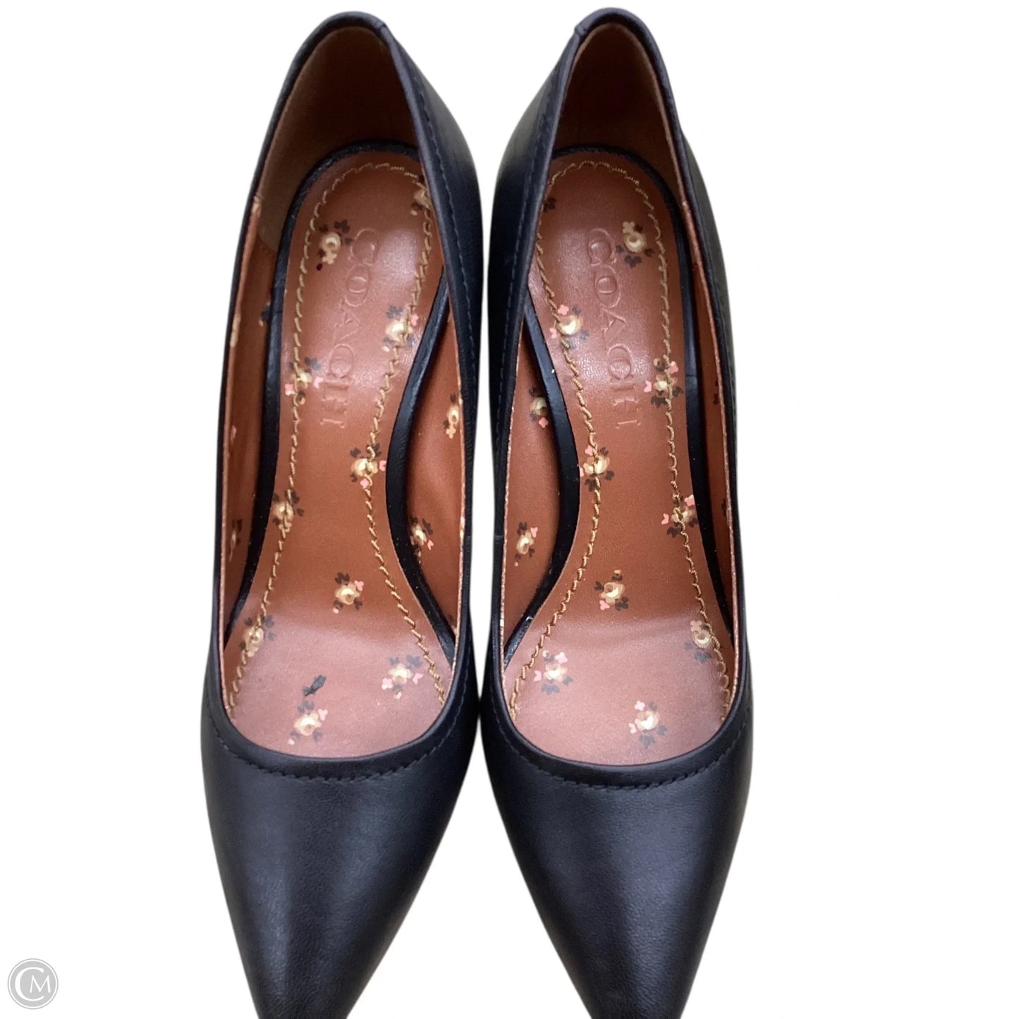 Shoes Designer By Coach In Black, Size: 6