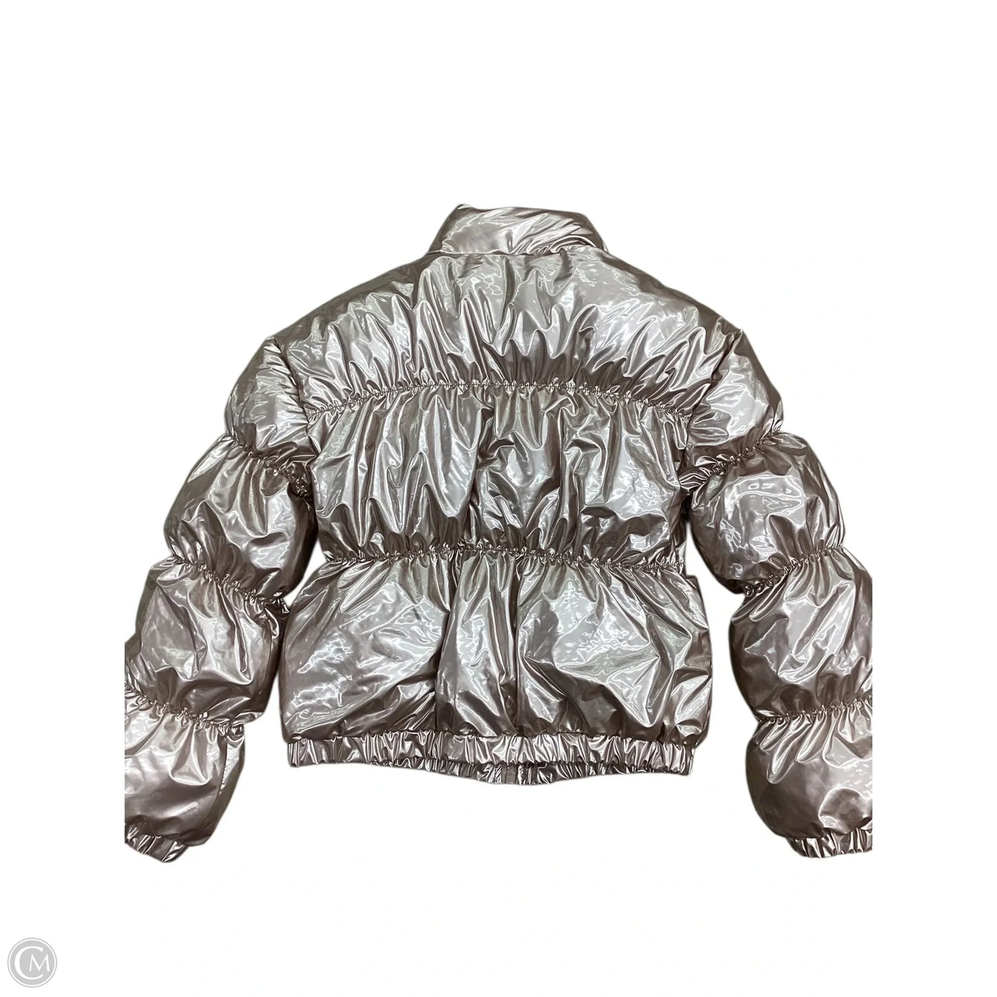 Coat Puffer & Quilted By Steve Madden In Rose Gold, Size: Xs