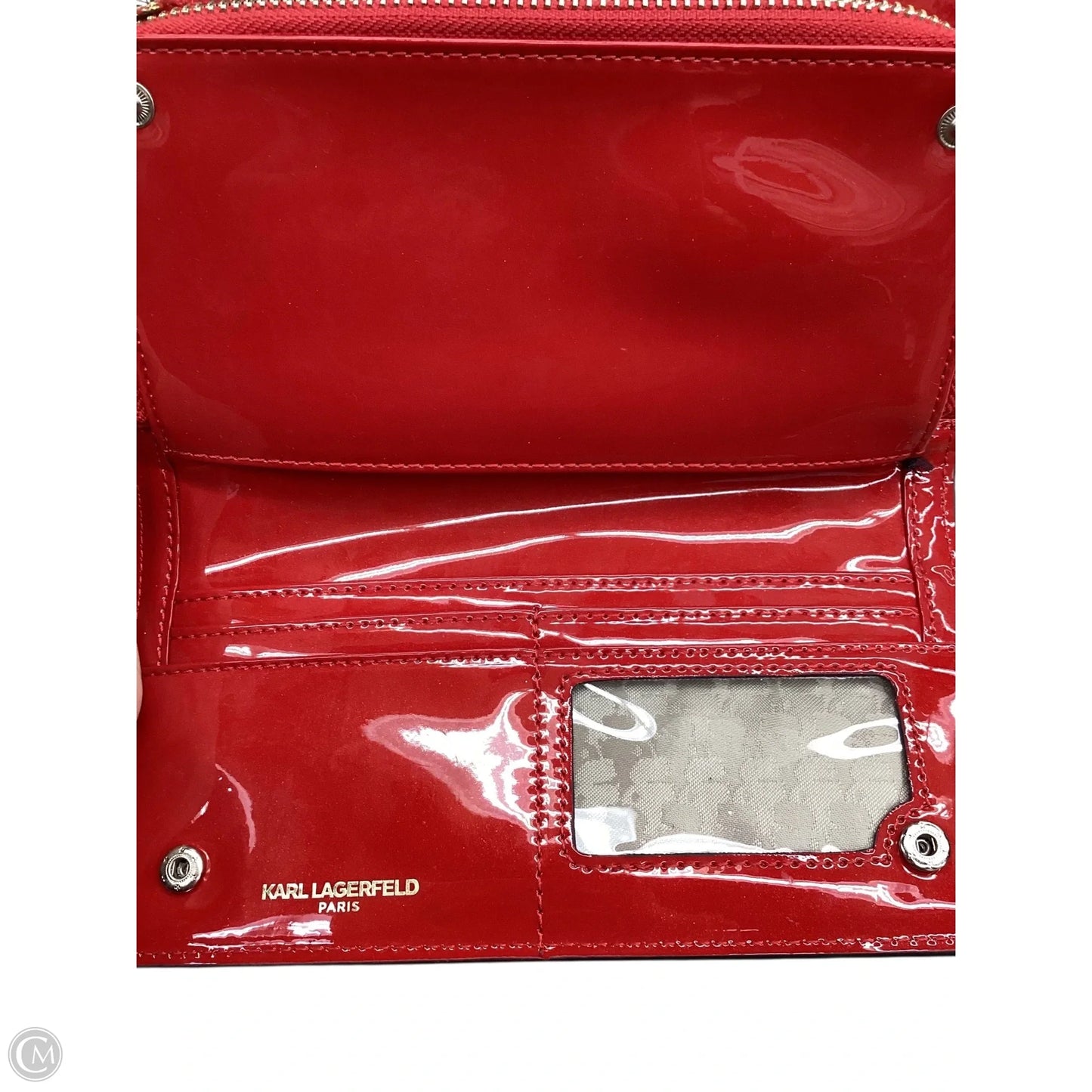 Wallet Designer By Karl Lagerfeld, Size: Medium