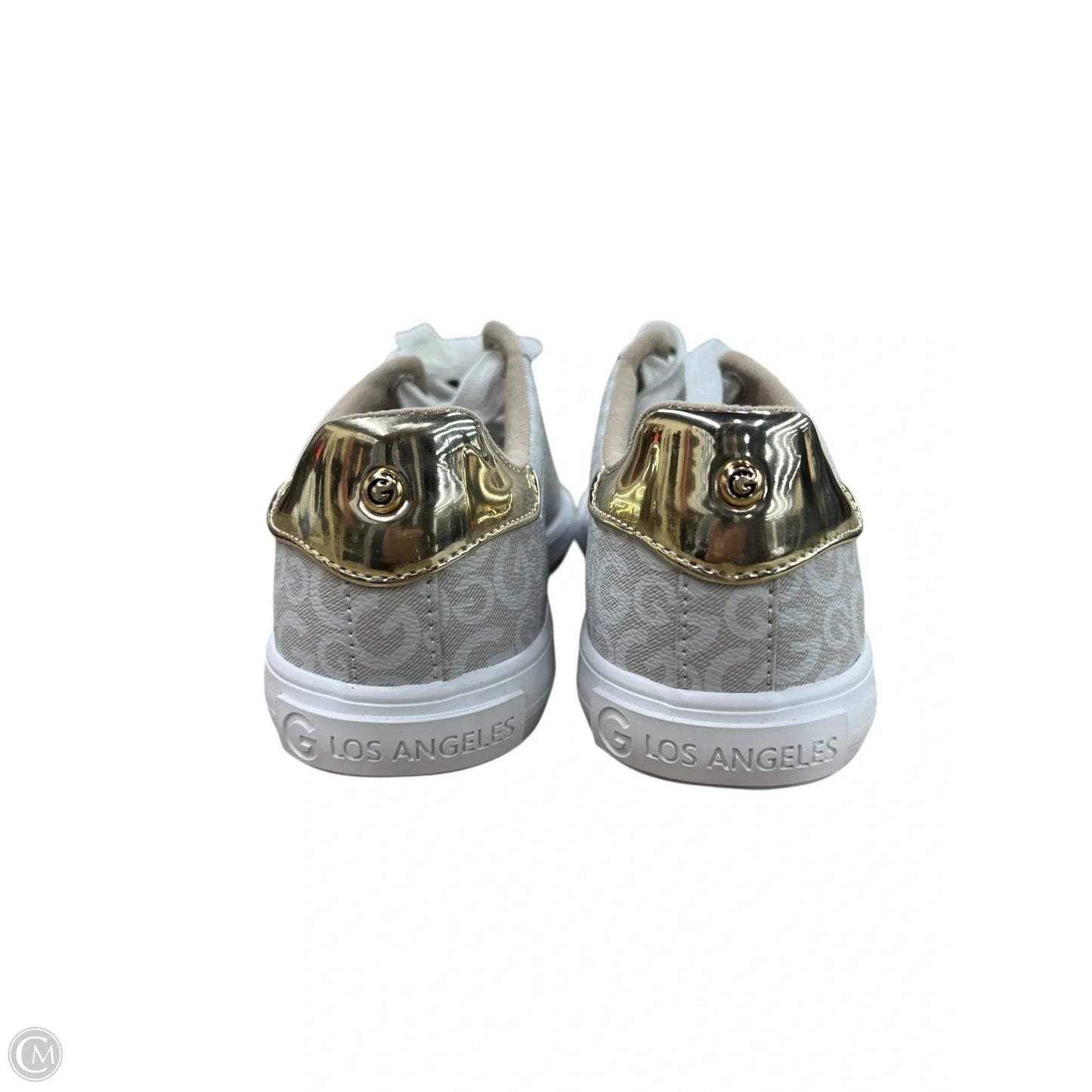 Shoes Sneakers By Guess In Beige, Size: 7