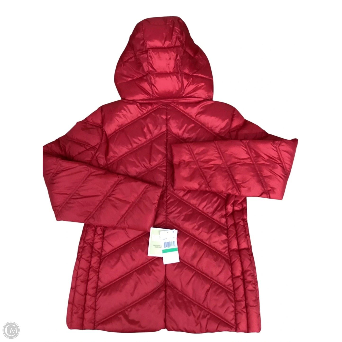 Coat Puffer & Quilted By Michael By Michael Kors In Red, Size: L