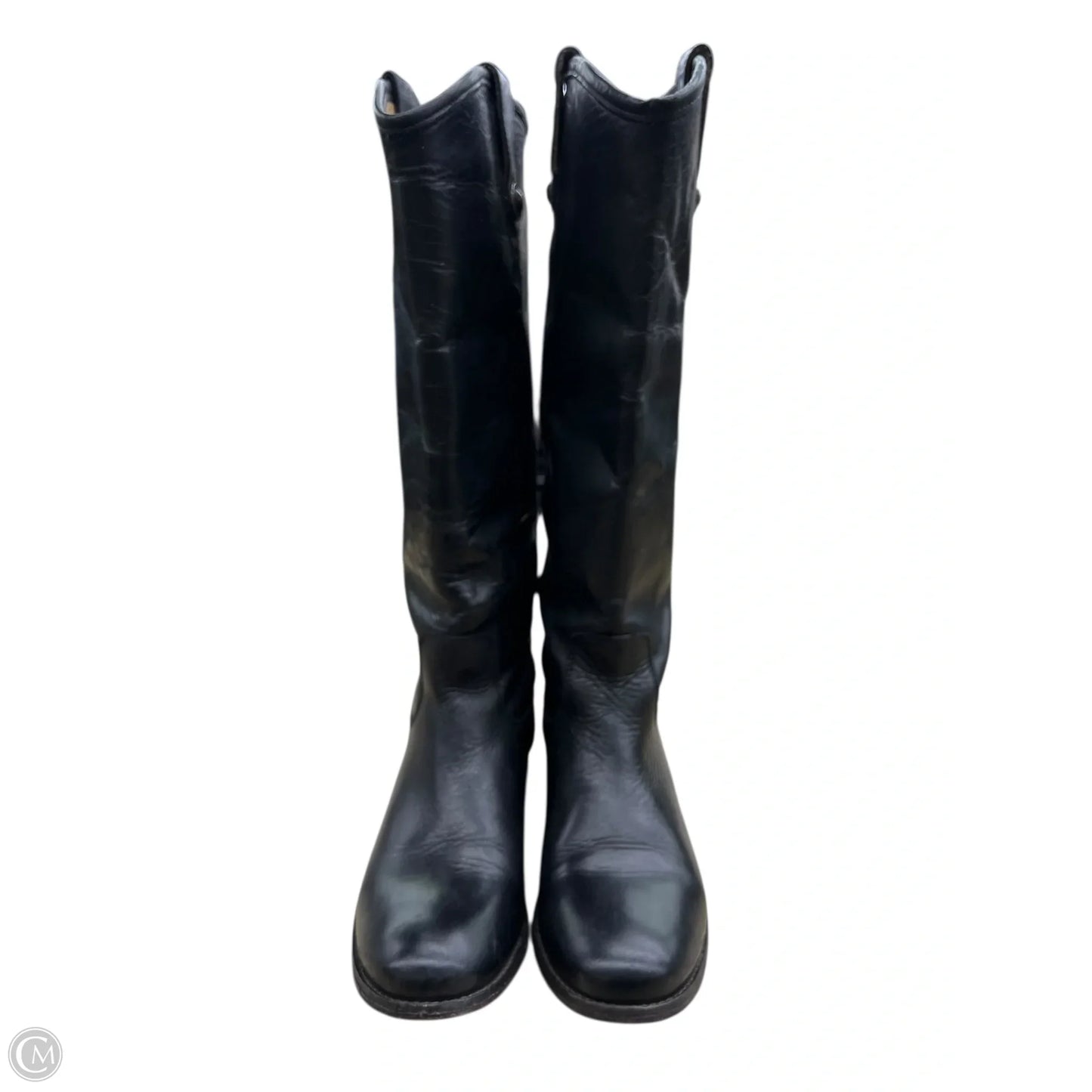 Boots Designer By Frye In Black, Size: 6.5