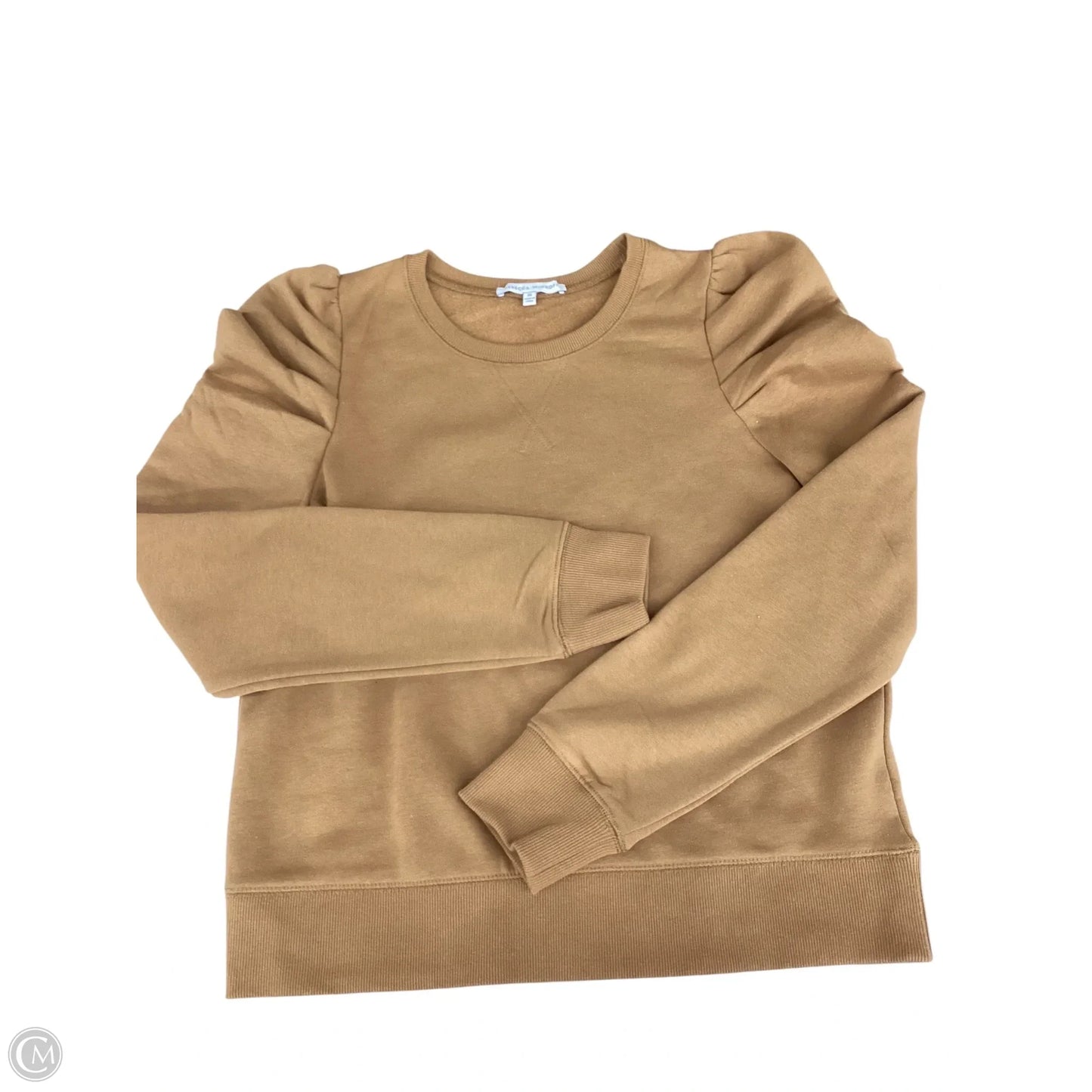 Sweatshirt Designer By Rebecca Minkoff In Tan, Size: M