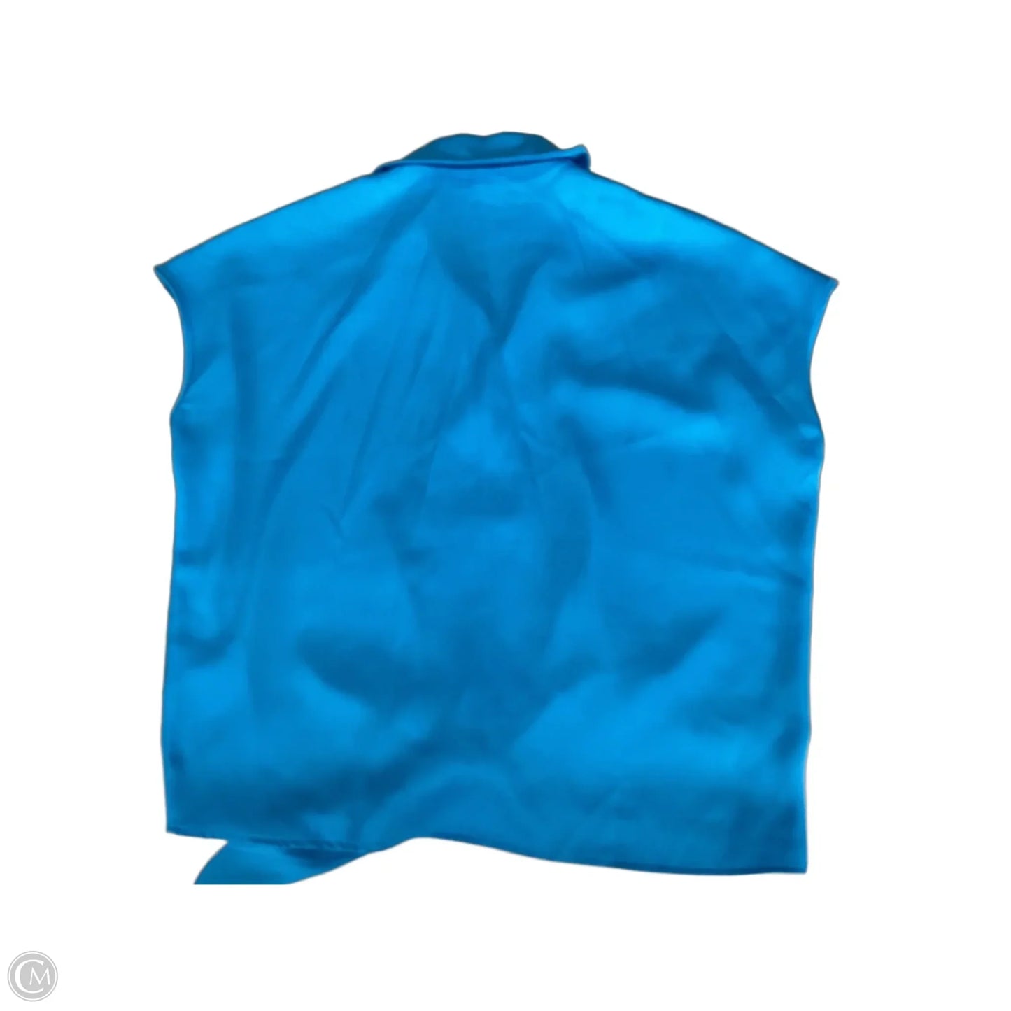 Blouse Sleeveless By Rachel Zoe In Blue, Size: S