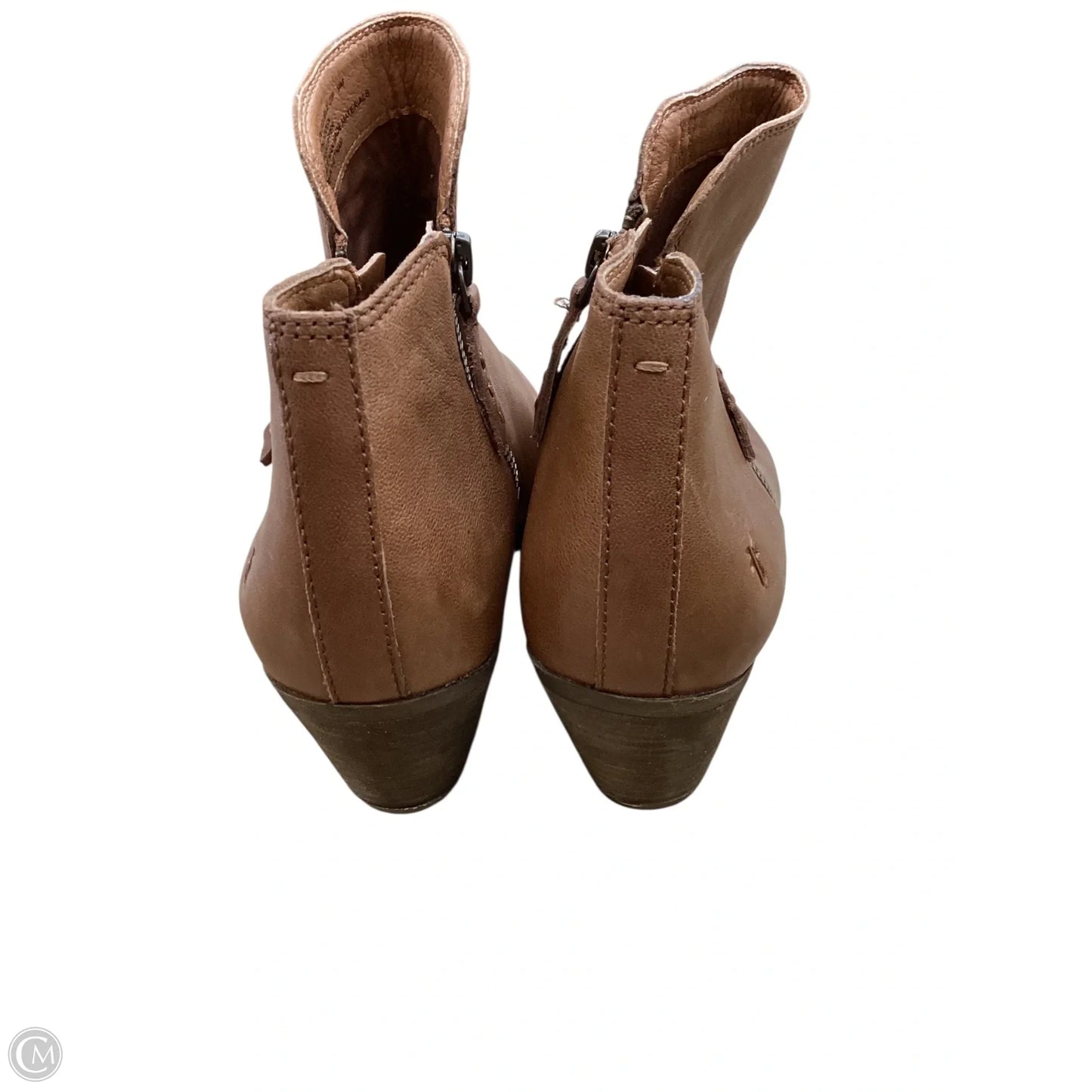 Boots Designer By Frye In Brown, Size: 9