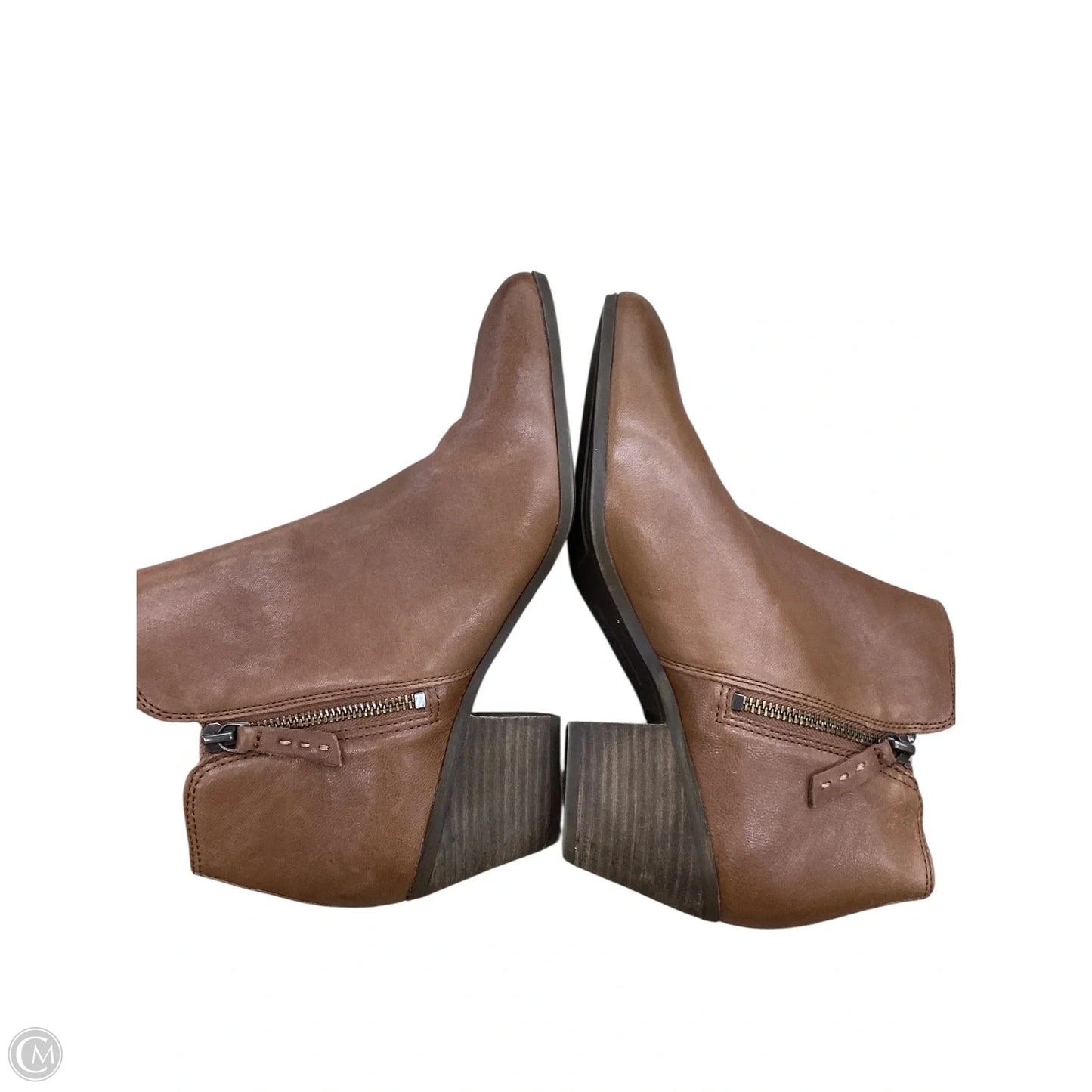 Boots Designer By Frye In Brown, Size: 9