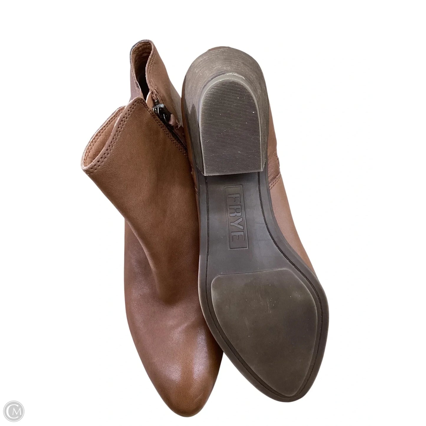 Boots Designer By Frye In Brown, Size: 9