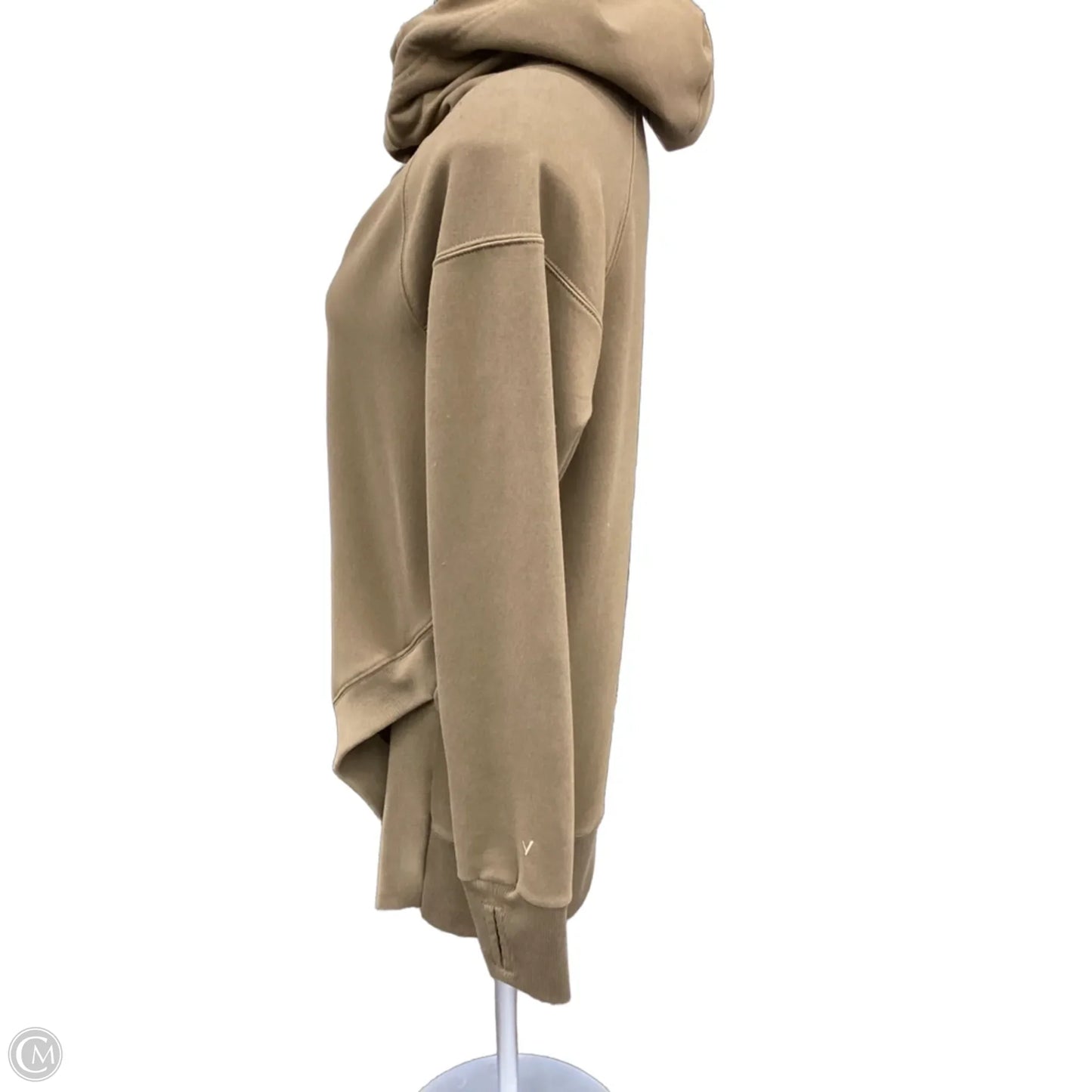 Tunic Long Sleeve By Clothes Mentor In Brown, Size: S
