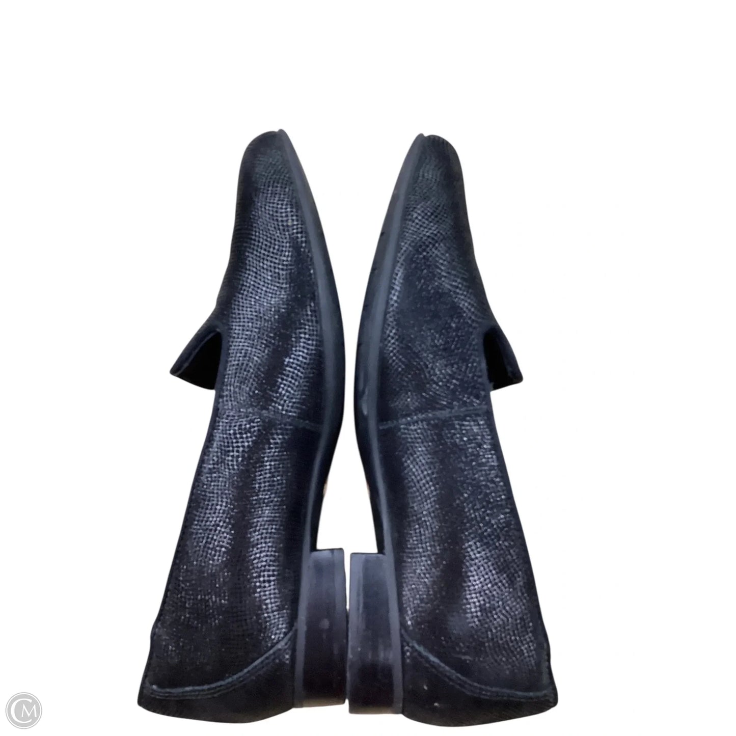 Shoes Flats By Clarks In Navy, Size: 6.5