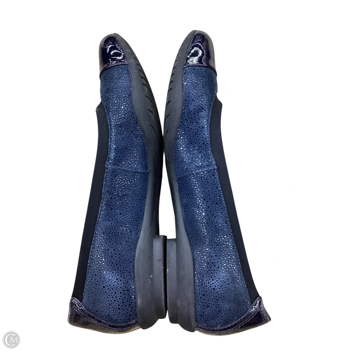 Shoes Flats By Clarks In Blue, Size: 6.5